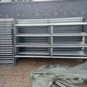 Fabrika satış <span class=keywords><strong>Metal</strong></span> sığır çit at paneli çit koyun çit panelleri ve ferforje kapı - Product Image 3