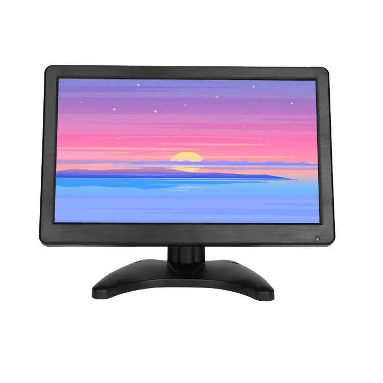 Used 11.6" 1920x1080 HD IPS Color Touch Screen LED Full CCTV Monitor Computer Display HD/VGA/USB