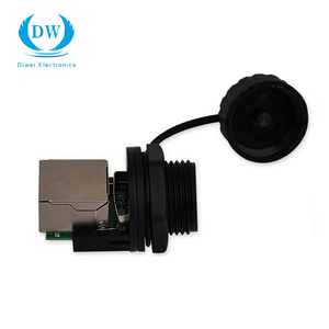 Anti-corrosão antitruste RJ45 IP54 conector à prova d' água para equipamento fotográfico - Product Image 2