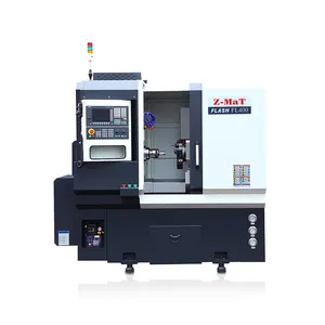 FL400flat cama guía lineal forma 8 "chuck" ZmaT cnc Máquina Herramienta de torno