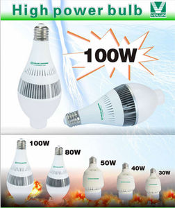 Iluminación en ultrabrillante solicitud de aplicación 100w nuevo mundo del diseño llevó el bulbo - Product Image 1