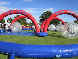 Dia2.8m/<span class=keywords><strong>3</strong></span> mt/<span class=keywords><strong>3</strong></span>,<span class=keywords><strong>2</strong></span> mt PVC/TPU aufblasbare zorb kugelbahn zorb hill land zorbs - Product Image 3