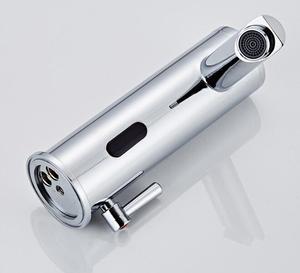 <span class=keywords><strong>Grifo</strong></span> de lavabo automático moderno con <span class=keywords><strong>sensor</strong></span> sin contacto, monomando, con válvula de cerámica, montaje en cubierta - Product Image 5
