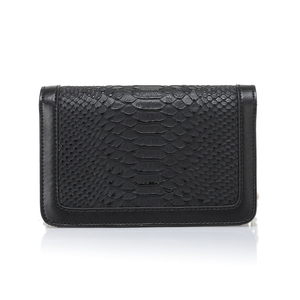 Di design di lusso da donna <span class=keywords><strong>con</strong></span> marchio 100% in vera pelle di cuoio nero borse a tracolla da donna all'ingrosso - Product Image 4