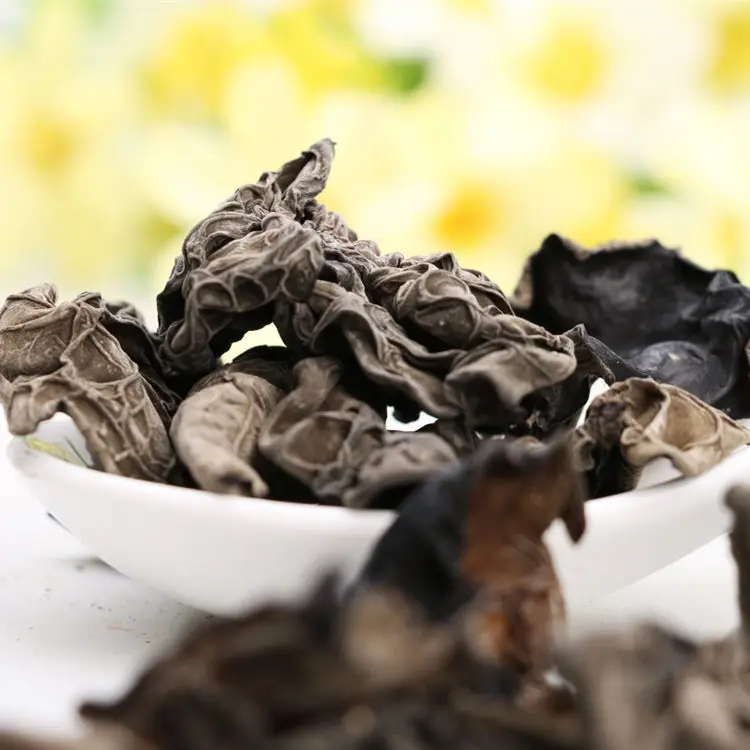 Embalagem de cogumelos pretos chineses secos 1 kg