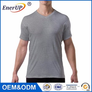 China Ropa Al Por Mayor de Los Hombres Ropa de Palangre de Altura de Alta Calidad En Blanco Camisetas de Los Hombres - Product Image 3