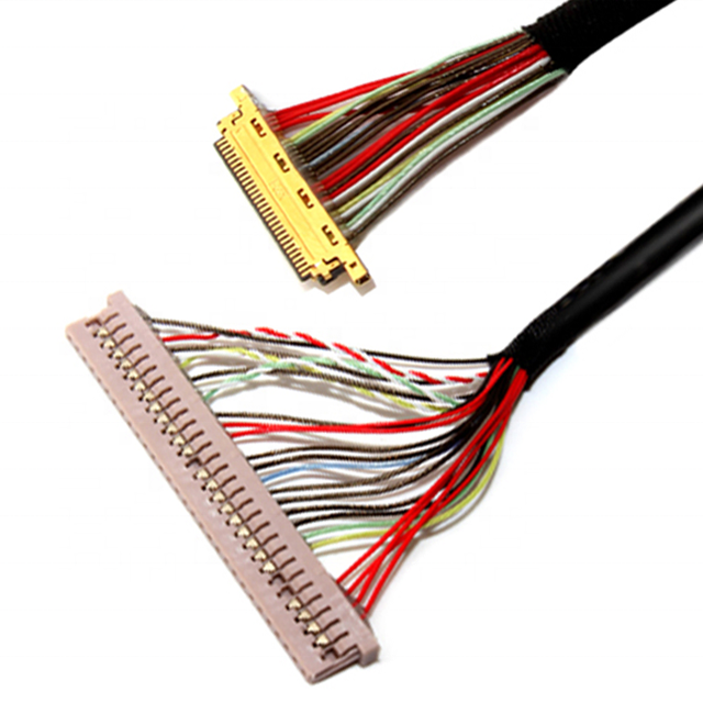 Cable Assembly IPPEX 20453 20633 HP- Connector Assembly Ribbon Vga 30 Pin for Lcd Panel to Lvds Cable