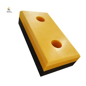 DEL BACINO DELLA PARETE PARAURTI in gomma PER IL MAGAZZINO parafango di fronte pad UHMWPE molo dock paraurti materiale sia per il carico del bacino