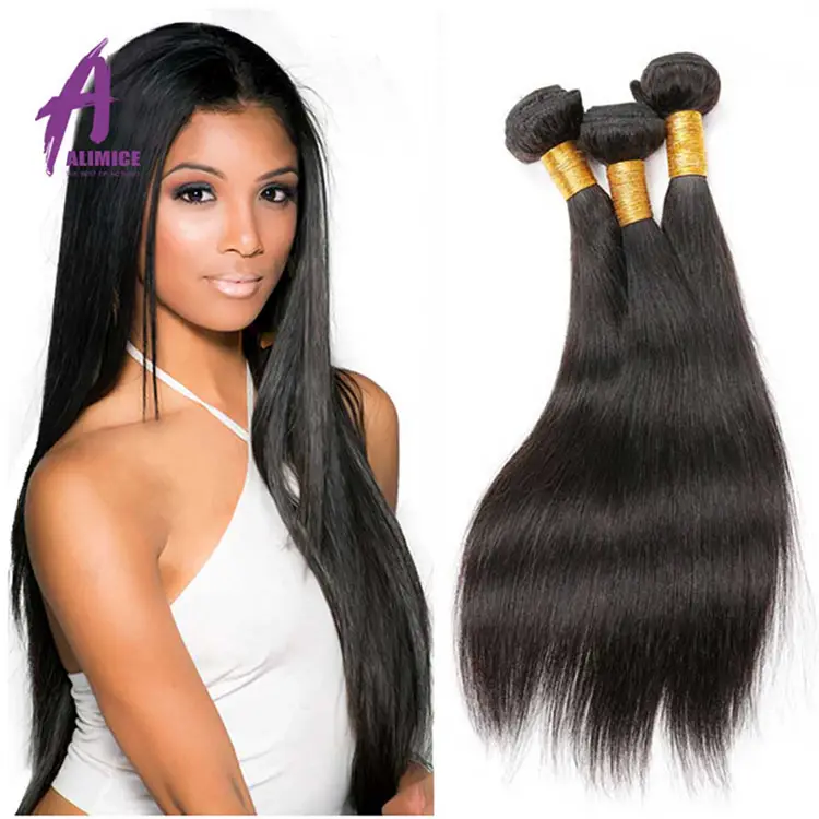 Hot Human Hair Brazilian Human Hair Bundles, Cheap Brazilian Human Hair Weaving 18 Inch, Silk Straight Brazilian 9A Grade Virgin