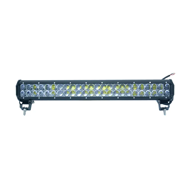 Barre lumineuse led à Double rangée, avec lentille 4D 144W, 10-30V DC 22nch cree, puce IP67, faisceau Combo, pour voitures 4x4, Jeeps tout terrain, livraison gratuite