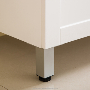 Muebles de pared de acero inoxidable, armarios de baño, tocador de baño de lujo, tocador de baño con espejo y lavabo - Product Image 5