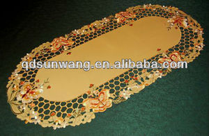 papillon brodé longère avec cutwork - Product Image 1