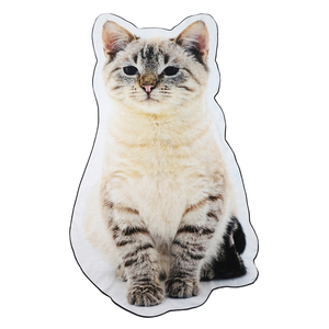 Serviette de bain de luxe en coton imprimé sur mesure en forme de <span class=keywords><strong>chat</strong></span> mignon et irrégulier pour enfants - Product Image 1