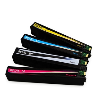 中国批发 Baisine 再制造墨盒 981XL 喷墨墨盒 981XL 兼容 <span class=keywords><strong>HP</strong></span> MFP 556 586 系列打印机 - Product Image 1