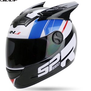 DOT Phê Duyệt ABS Chất Lượng Cao Đầy Đủ Mở Mặt An Toàn Giảm Giá Xe Máy Mũ Bảo Hiểm - Product Image 3