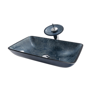 Lavabo en verre peint à la main, faible prix, <span class=keywords><strong>vasque</strong></span> pour salle de bains, Design - Product Image 5