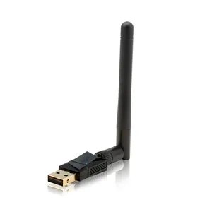 Kualitas Tinggi 802.11N/G/B Antena Jaringan LAN 600Mbps Dual Band Wireless USB WIFI Adaptor untuk internet Nirkabel (Wi-fi) XP