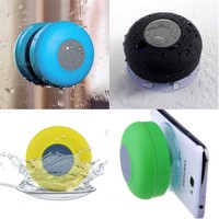 Ventouse de douche portable en gros caisson de basses étanche sans fil Bluetooth haut-parleur téléphone portable mini haut-parleur
