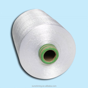 Fil de viscose rayonne 120D/30F de haute qualité, 100% viscose, blanc brut brillant, pour le tissage, le tricot, la broderie, la couture, fabriqué en Chine - Product Image 4