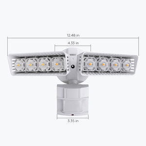 Không thấm nước 15W 18W 27W 36W hai đầu ngoài trời dẫn ánh sáng sân vườn an ninh với cảm biến chuyển động - Product Image 3