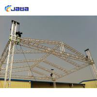 Truss de iluminación de escenario Pequeño, escenario de eventos. Sistema de armazón, armazón de aluminio. Etapa