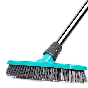 Piano <span class=keywords><strong>Spazzola</strong></span> con Manico Lungo Rigida Setole Morbide Vasca e Piastrelle Stucco Pennello Scrubber per La Pulizia Bagno - Product Image 4