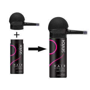Bomba aplicadora de fibras de queratina para pelo, 100% Natural - Product Image 3