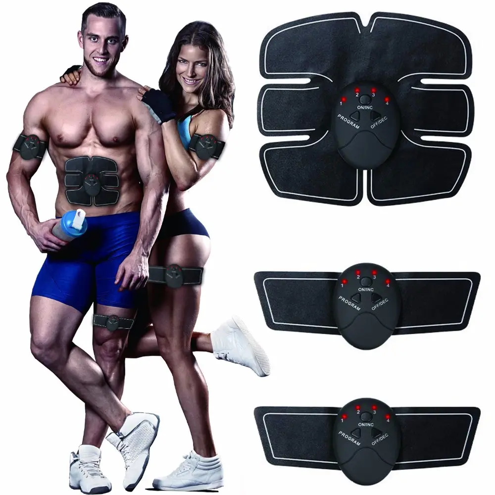 Bauch muskel trainer, Fitness Abnehmen Body Sculptor Muskel trainer ab Gymnic Belt Massager Pad Drops hipping