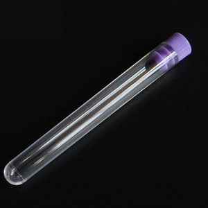 Özel kalite temizle renkli kapaklı yuvarlak alt plastik <span class=keywords><strong>test</strong></span> tüpü - Product Image 3