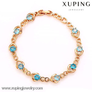 72723 크리스마스 선물 18k 골드 컬러 행운의 부적 팔찌 - Product Image 4
