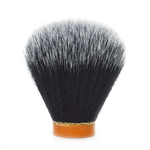 Nœud <span class=keywords><strong>de</strong></span> brosse à raser synthétique en poils Tuxedo 26mm pour le toilettage masculin et la réparation <span class=keywords><strong>de</strong></span> manches <span class=keywords><strong>de</strong></span> rasoir DIY, poils <span class=keywords><strong>de</strong></span> <span class=keywords><strong>blaireau</strong></span> végétaliens <span class=keywords><strong>de</strong></span> haute qualité - Product Image 1