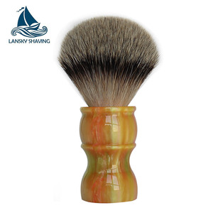 Mens 1st grado Badger cepillo de <span class=keywords><strong>afeitar</strong></span> <span class=keywords><strong>para</strong></span> regalo Barbero afeitado herramienta - Product Image 3