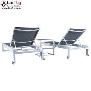 एल्यूमीनियम फर्नीचर स्विमिंग पूल आँगन उद्यान कोच लाउंज - Product Image 4