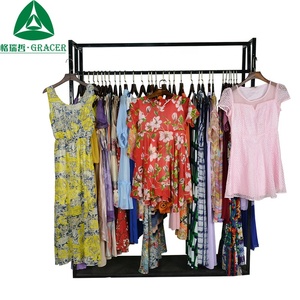 2019 Américain Utilisé Vêtements Casual Vintage Utilisé Robe Gros Vêtements D'occasion Francs - Product Image 2