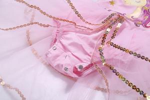 Groothandel Baby Meisjes Nieuw Design Mode Goud Eenhoorn Romper Verjaardagsfeestje Mooie Prinses Tutu Romper - Product Image 6