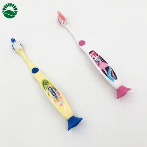 Korea cartoon dragon shape kids toothbrush