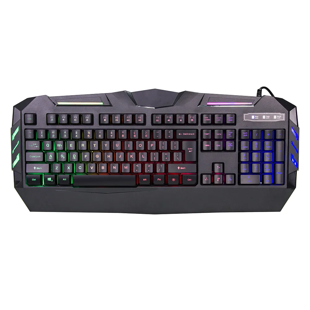 104 keys Cherry MX Blue/Red/Brown Switch LED Backlit Wired Mechanical Feeling Gaming Keyboard
