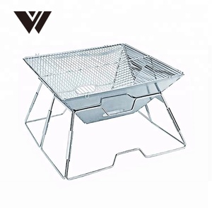 S.S.S.S. Pliant Portatif de Charbon de Bois De Barbecue Pour La Cuisson En Plein Air Camping Randonnée Pique-Nique - Product Image 4