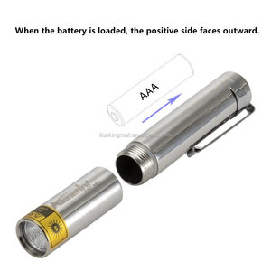 Linterna UV Alonefire SV327-1 <span class=keywords><strong>de</strong></span> Acero Inoxidable, 365-370nm, para Identificación <span class=keywords><strong>de</strong></span> Minerales, Curado, Dinero, Tiña, Ultravioleta - Product Image 3