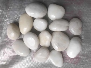 Landscaping High Polished White <strong>Pebble</strong> <strong>Stone</strong> for Sale - Product Image 4