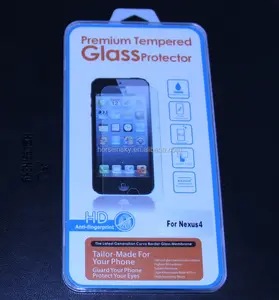 HD protector de pantalla de vidrio templado para LG Google Nexus 4 E960