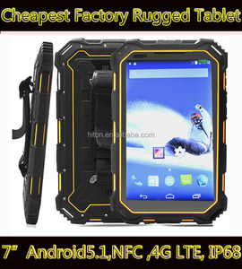 Fábrica más barata 7 Pulgadas NFC Resistente Tablet Con 4G LTE 2G Ram 16G ROM Android5.1 Duro Resistente Panel PC IP68 - Product Image 1