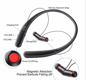 Tai Nghe Không Dây Nhà Máy Cung Cấp Hbs730 Hbs800 Hbs900 Neckband Trong Tai <span class=keywords><strong>Stereo</strong></span> <span class=keywords><strong>Bluetooth</strong></span> Tai Nghe Không Dây - Product Image 5