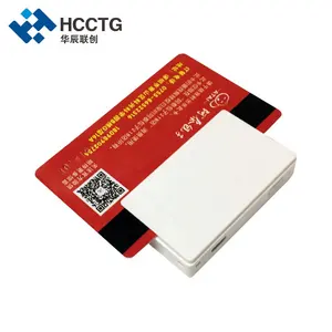 Portable Mobile Wireless Connection 3 Track Magnetic Stripe Card Reader With Payment System MPR100