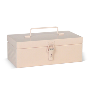 Mini Colorful Rectangle Metal Storage Tool box with handle