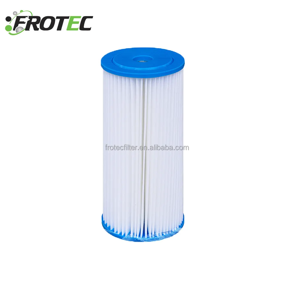 Beste Koop Polyester Cellulose Geplooide Filter Cartridge Water Filter