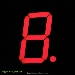 Epistar dẫn chip lớn duy nhất 1 chữ số 8 inch dẫn LED <span class=keywords><strong>7</strong></span> đoạn hiển thị 8" - Product Image 4