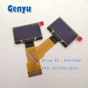 Écran lcd <span class=keywords><strong>oled</strong></span> 128x64 1.3 <span class=keywords><strong>pouces</strong></span>, 30 broches, Type fermeture éclair, couleur bleue, Mono, 128x64 - Product Image 3