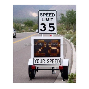 <span class=keywords><strong>Radar</strong></span> de circulation portable, panneaux de signalisation routière à vitesse limitée, remorques de contrôle - Product Image 5