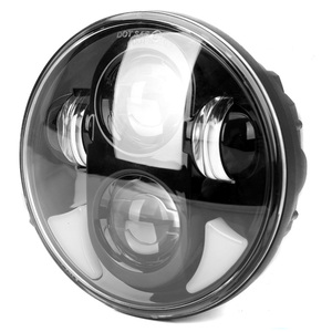 Harley 5.75 pulgadas que emite luz nuevo diseño sportlight con cuernos en línea - Product Image 5